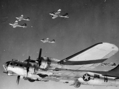 B-17G 43-38840 XR-H of the 100th BG, 349th BS
