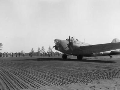 B-18A Bolo bomber during Louisiana maneuvers 1941