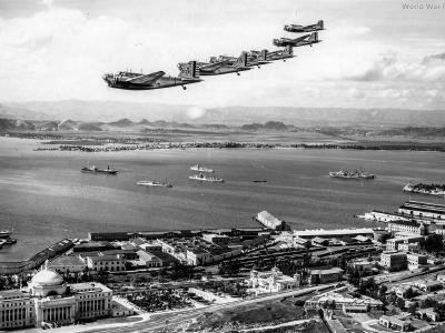 B-18A over San Juan Puerto Rico 5 November 1940
