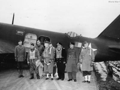 Allied Officers with B-18 Iceland March 1943