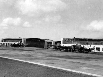 Two B-18 Bolo and B-17 wreck Pearl Harbor