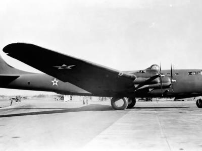 XB-19 at Mines Field