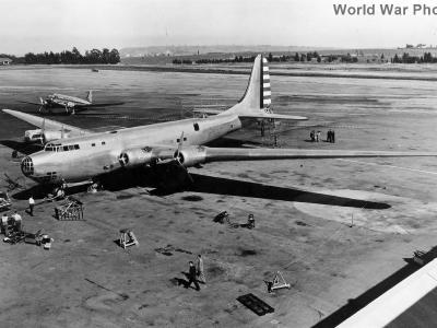 XB-19 on the ground