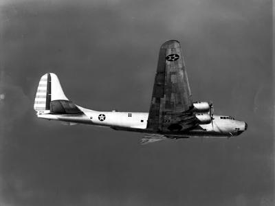 XB-19 in flight