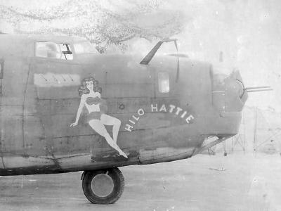 B-24D Liberator serial 41-23844 „Hilo Hattie” of the 11th Bomb Group 431st Bomb Squadron