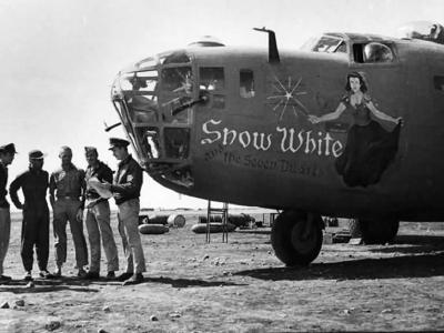 B-24D Liberator 42-40364 „Snow White and The Seven Dwarts” of the 98th Bomb Group 343rd Bomb Squadron – 1943