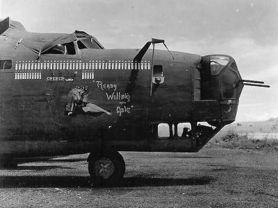 B-24D Liberator 42-41078 „Ready Willing And Able” of the 90th Bomb Group, 319th Bomb Squadron