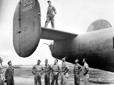 B-24D Liberator 41-11603 of 376th Bomb Group in Egypt November 1942