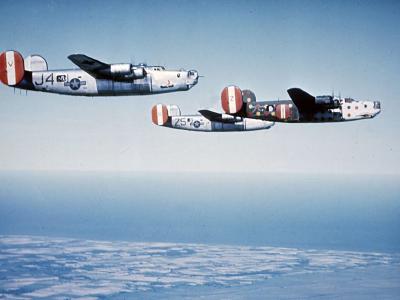 B-24H and 458th BG Assembly Ship