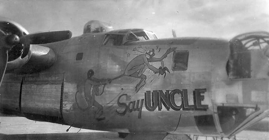 B-24L Liberator serial 44-41534 90th Bomb Group, 319th BS 