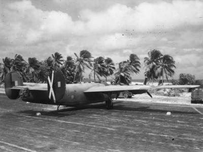 B-24 Liberator of No 356 Squadron RAF in the Pacific Theatre of Operations