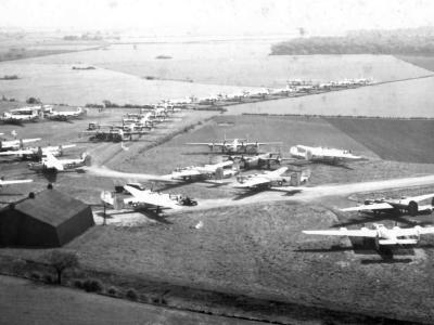 B-24 Liberators BURTONWOOD ENGLAND 1944