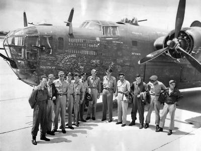 B-24 Liberator 41-23722 of 328th BS, 93rd Bomb Group