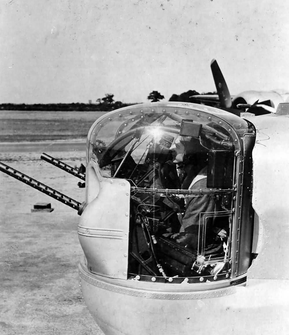 Sgt Edward J Mickey A B-24 Nose Turret Gunner 458th Bomb Group