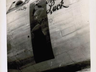 B-24J Liberator named Lady Luck