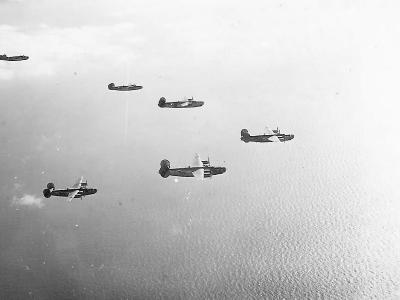 B-24 Liberator Bombers Formation 8th AF