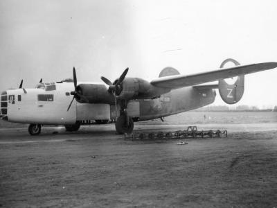 B-24 Liberator assembly ship 458th Bomb Group