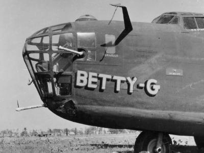 B-24 Liberator Nose Art Betty-G 308th Bomb Group 5