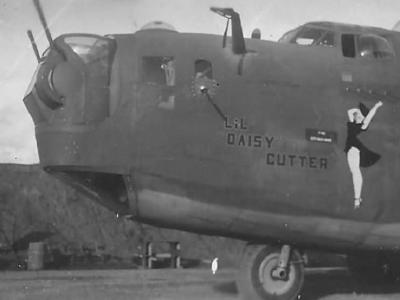 B-24 Liberator Nose Art Lil Daisy Cutter 43rd Bomb Group 63rd BS 1943 New Guinea