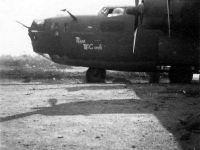 B-24 Liberator Nose Art Miss Mc Cook