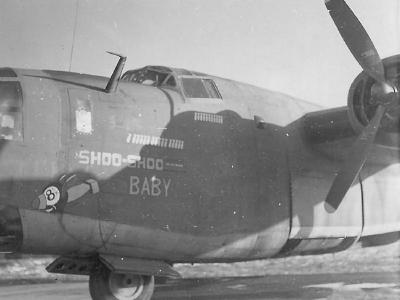 B-24 Liberator Shoo Shoo Baby 66th Bomb Squadron 44th Bomb Group