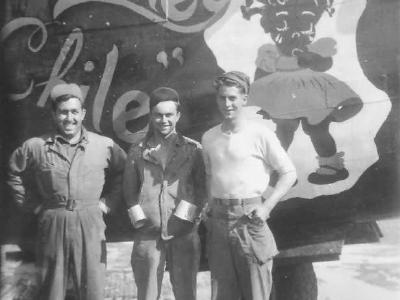 B-24 Liberator bomber Nose Art Miss Honey Chile