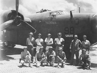 B-24 Liberator nose art Sugar