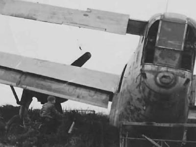 B-24 Liberator tail