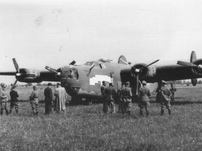 B-24 Liberator captured in the Germany