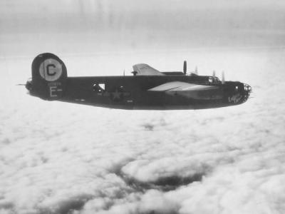 Consolidated B-24 Liberator 566th BS 389th Bomb Group LUCKY TIGER 1943