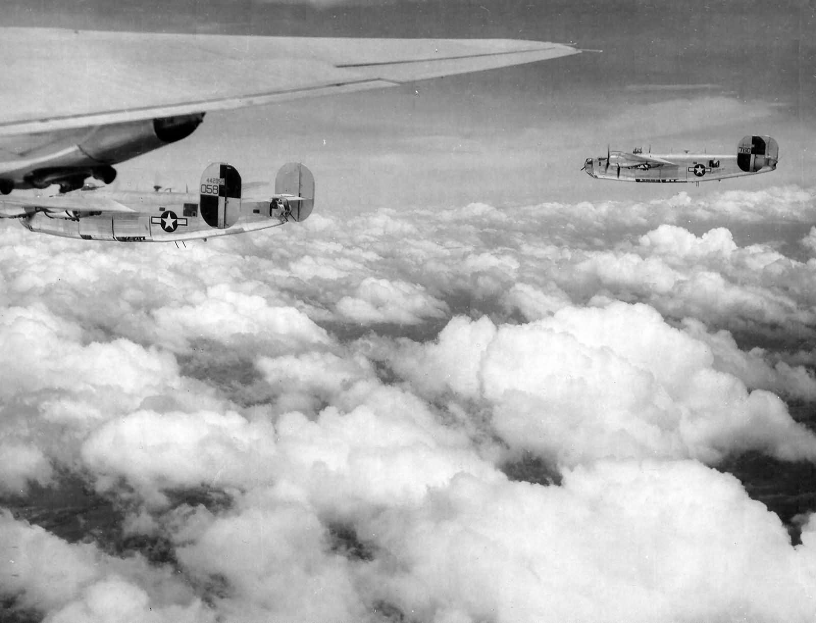 B-24 Liberator from 867th Bomb Squadron 494th Bomb Group
