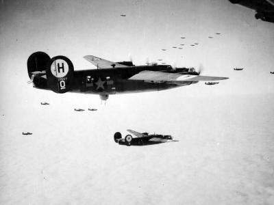 B-24 Liberator serial 42-7607 from 446th BG 705th BS „The Spirit of 77”