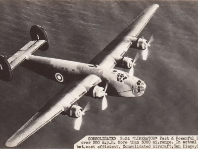 LB-30 B-24 Liberator Bomber of RAF