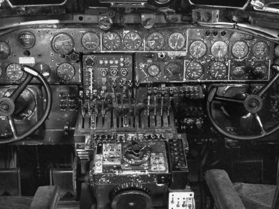 B-24 Liberator Bomber Cockpit