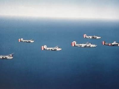 B-24 Liberator color photo 458th Bomb Group