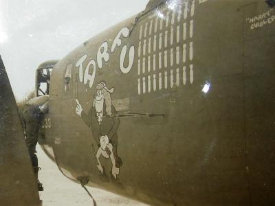 B-24 Liberator nose art TARFU