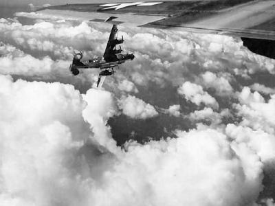 B-24 Liberator over Austria 451st Bomb Group 5