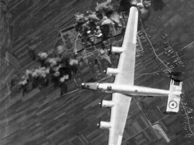 B-24 Liberator over Graz Austria 1944