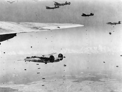 Liberators over Vienna Austria 2
