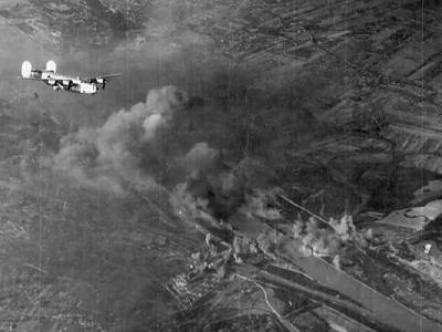 B-24 Liberator over Vienna Austria 5