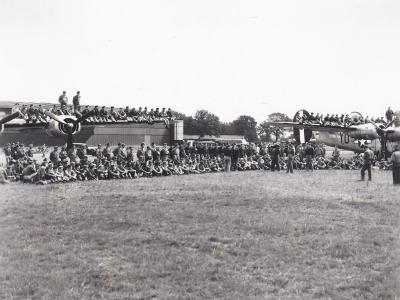 B-24 Liberator 389th bomb group 8th AF base in England