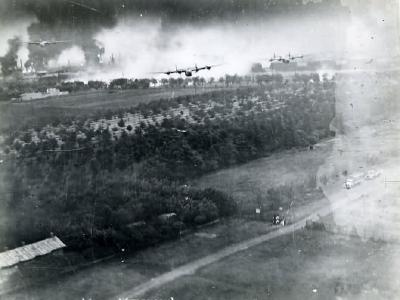 B-24 Liberators on Ploesti Raid 1943
