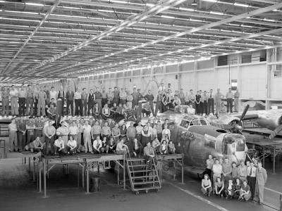 B-24 Liberators Manufacturing Workers 1944