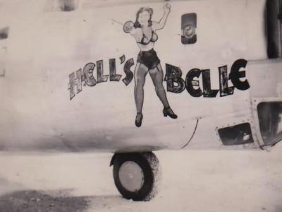 B-24 Liberator nose art 494th Bomb Group