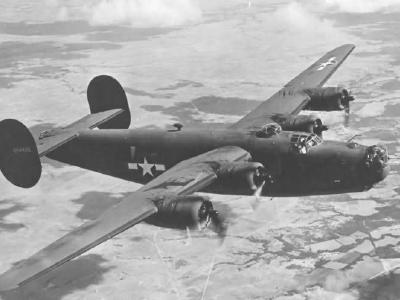 B-24 Liberator in flight 2