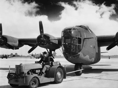 Consolidated B-24 Liberator front view