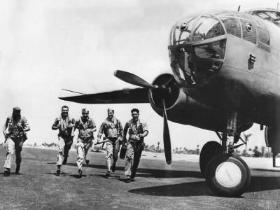 B-25C Mitchell Bomber in North Africa