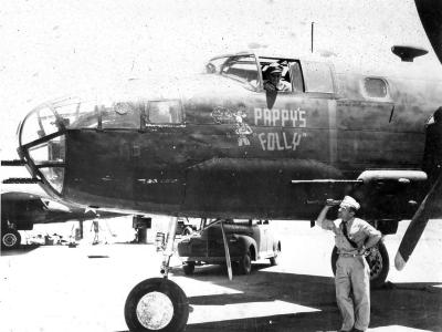 B-25C Mitchell Pappys Folly 3rd Bomb Group