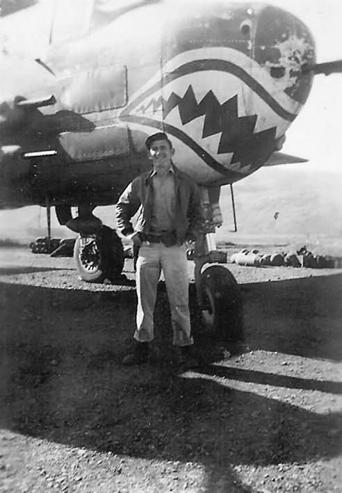 B-25 Gunship of the 341st Bomb Group with Sharks Mouth China 1944
