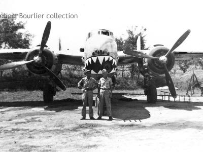 B-25H at Liangshan, China 1945